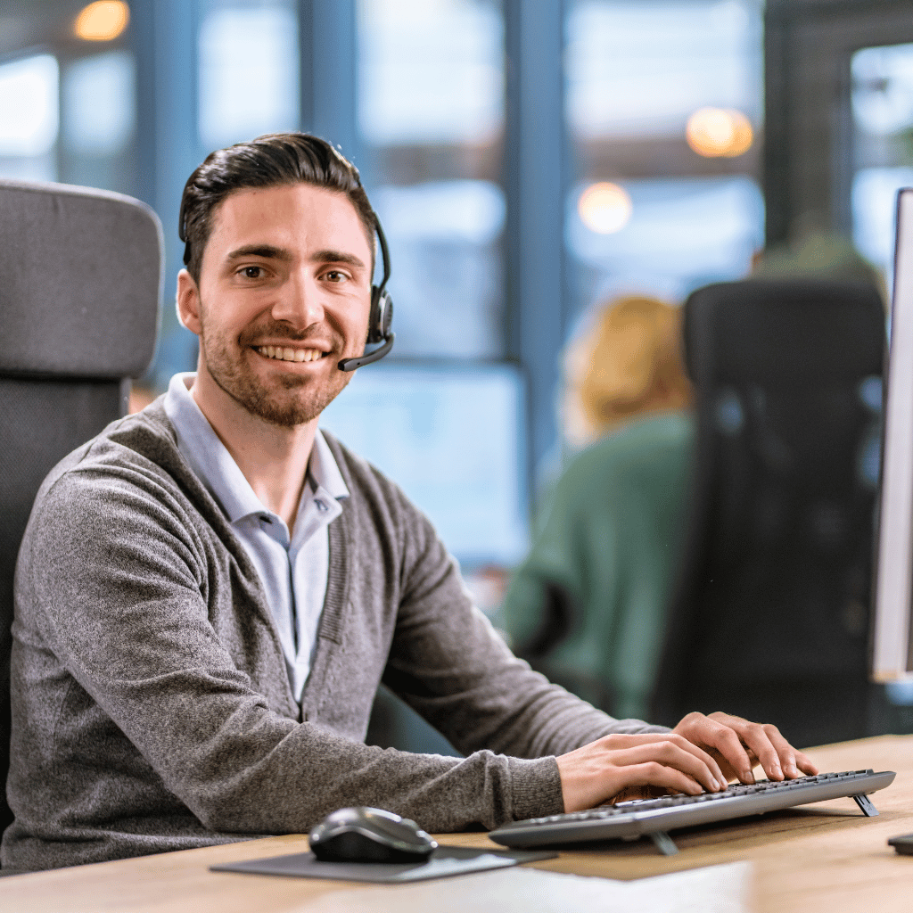 Videosupport - man ger support via video