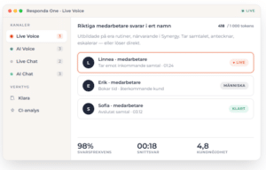 Responda one - plattform
